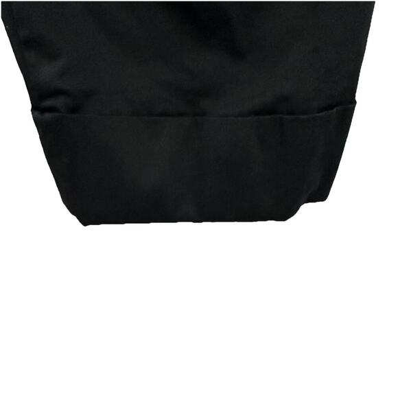 Chicos Capri Pants Womens 3P (16 P) Black Stretch Cropped Cuffs Pockets Office - Picture 4 of 13